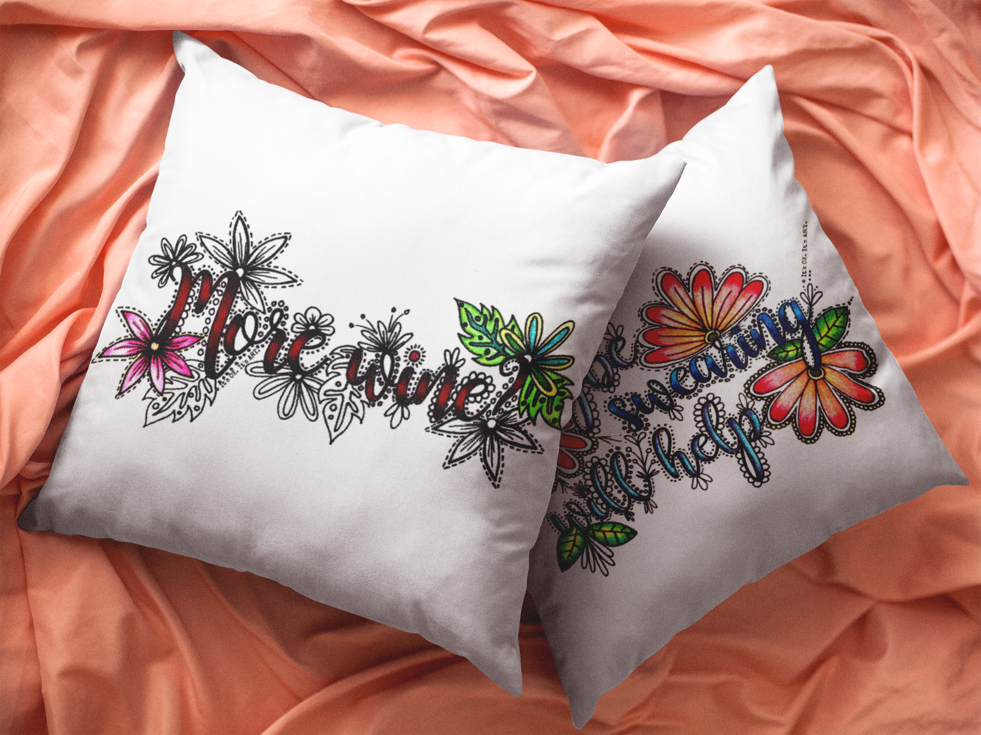 It's OK. It's ART. - Wholesale Throw Pillow Cover - More Wine? Funny Throw Pillow Cover1