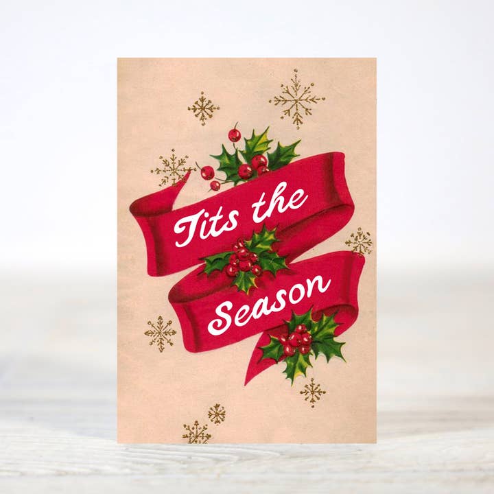 Bad Betty Greeting Co. - Wholesale Christmas Card - Mini 12 Days of Dirty & Flirty Christmas Card Gift Set