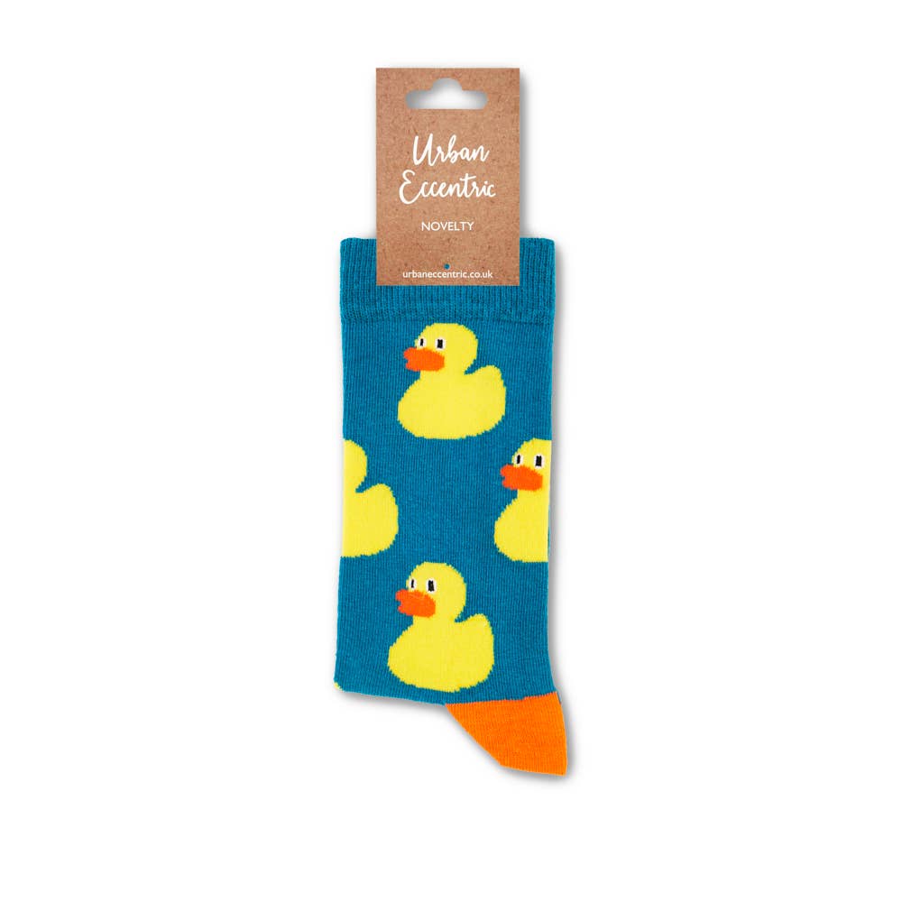 Urban Eccentric - Vente Chaussettes – unisexe - Chaussettes unisexes motif canard en caoutchouc1