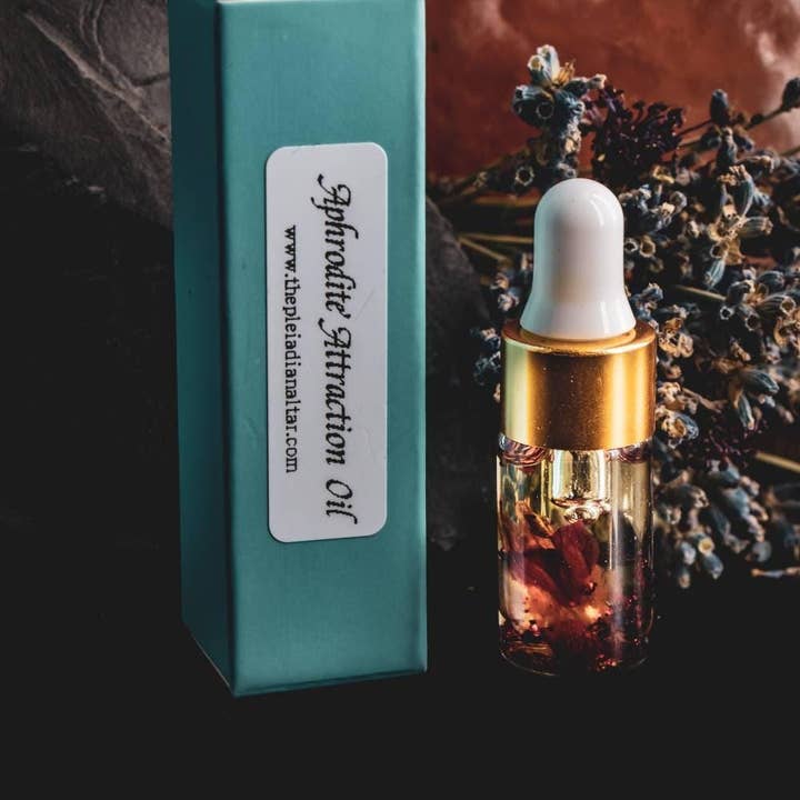 Aphrodite Attraction - Mini Intention Oil | Glamour Magic for wholesale by The Pleiadian Altar