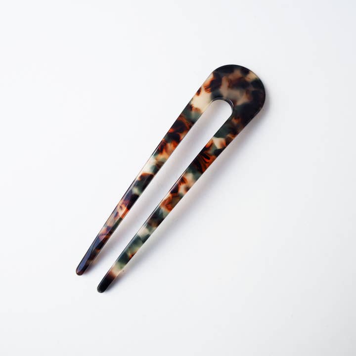 Custom Made - Wholesale Hair Pin - Foret Acetate Resin French Hair Pin