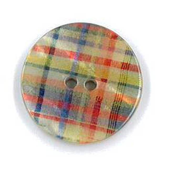 NEMARK – Großhandel Anstecker/Button – TARTAN-GEMUSTERTER KNOPF4