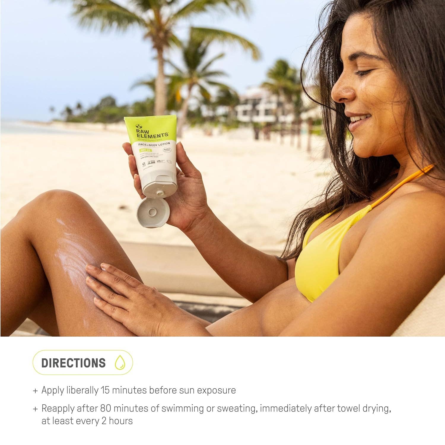 Raw Elements – wholesale Solskyddsmedel – Raw Elements naturligt solskydd SPF 30 reseformat 29,5 ml6