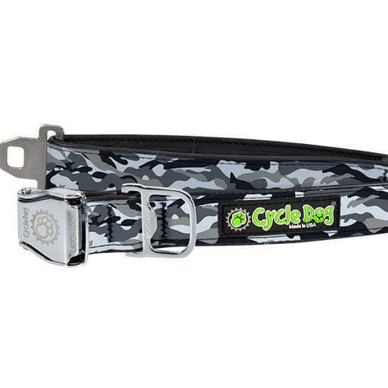 Sne Camo Hundehalsbånd for engroshandel hos Cycle Dog