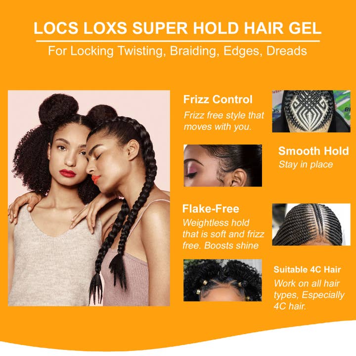 UB BRANDS INC - Vendita all'ingrosso Gel/Mousse per acconciature - Gel per capelli STYLO LOCS LOXS Super Hold Mango N Lime (16oz)