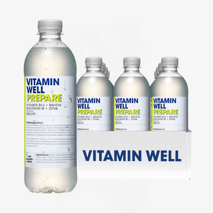 Vitamin Well Prepare 500 ml (paquete de 12) para venta al por mayor de Nordic Refreshment