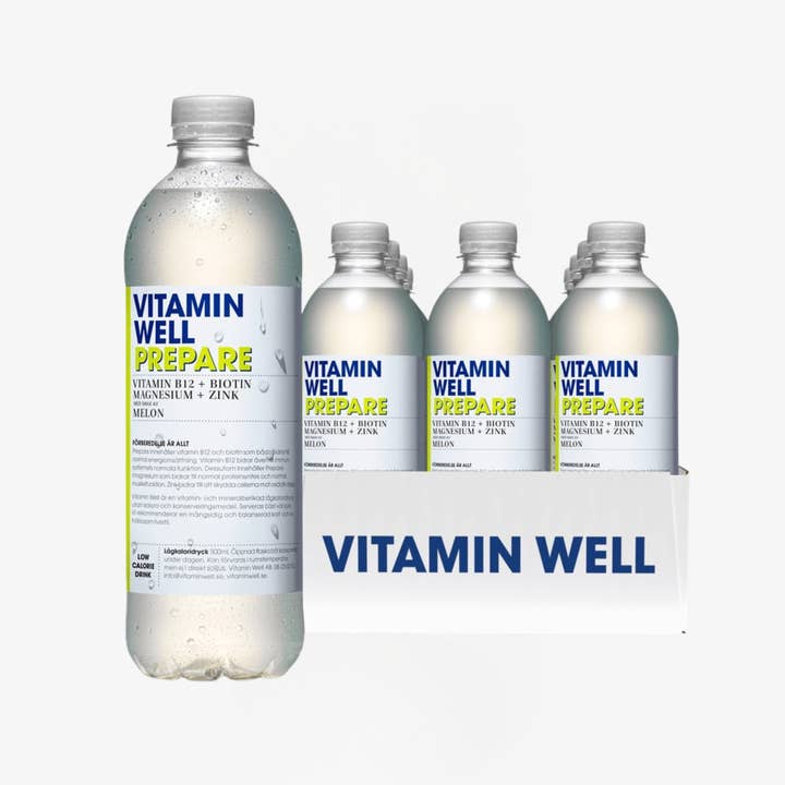 Vitamin Well Prepare 500 ml (12 - Pack) pour la vente par Nordic Refreshment