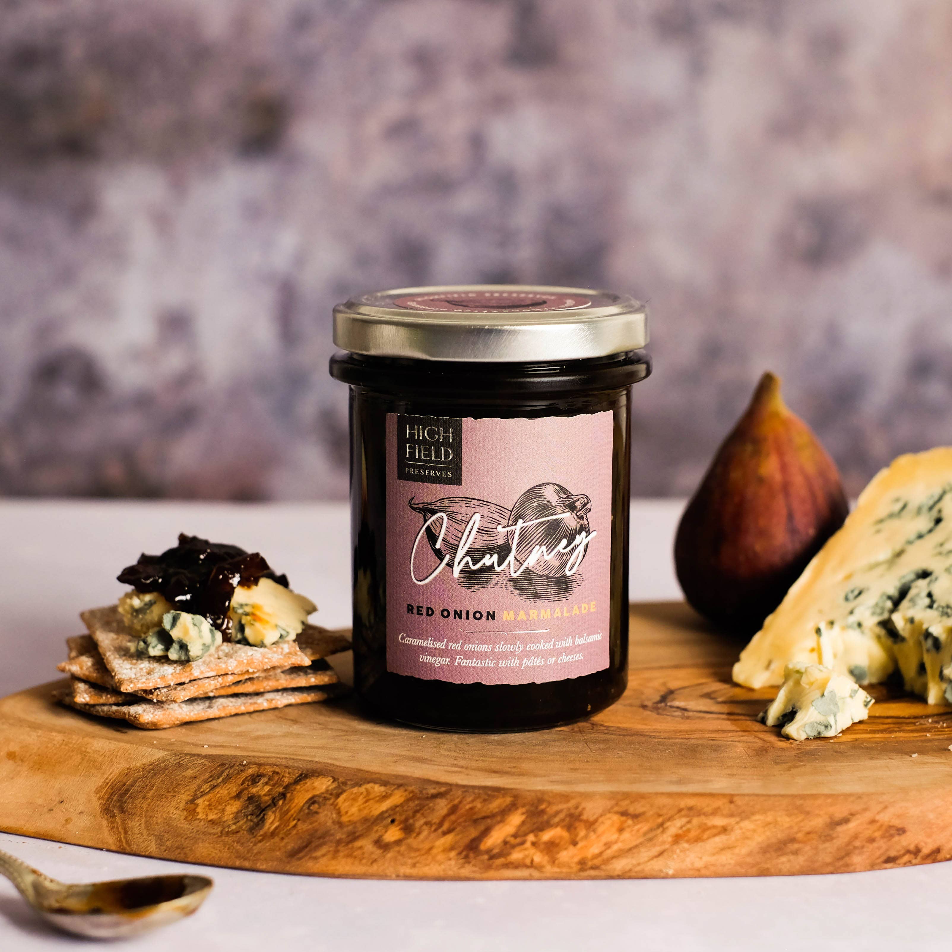 Highfield Preserves – wholesale Chutney – Red Onion Marmalade 220g3