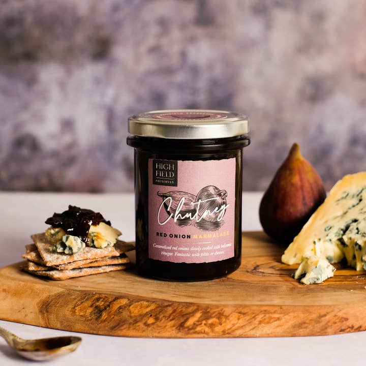 Highfield Preserves – wholesale Chutney – Red Onion Marmalade 220g3