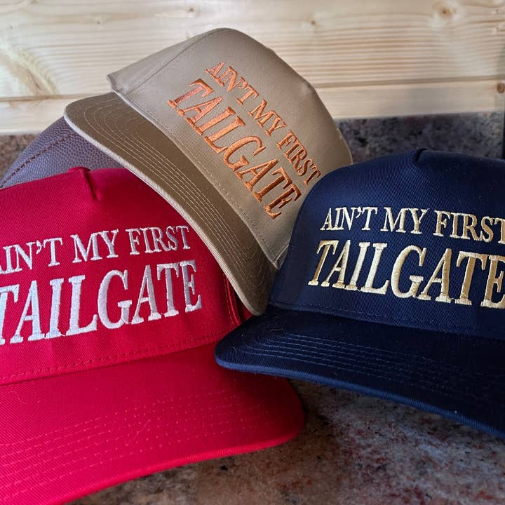 Happi Style - Wholesale Trucker Hat - Unisex - Ain't My First Tailgate Classic Trucker Hat | Customizable