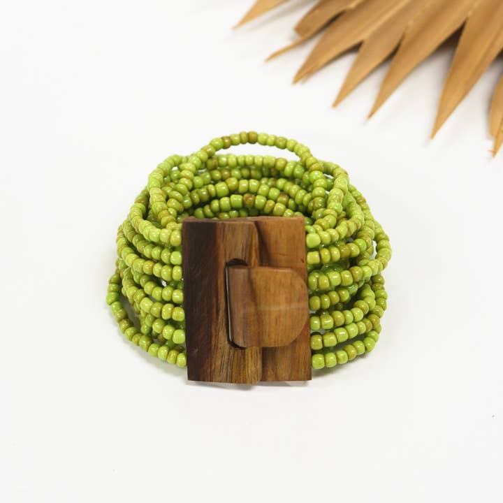 Bali Queen - Wholesale Beaded Bracelet - Solid Big Buck Bracelet36