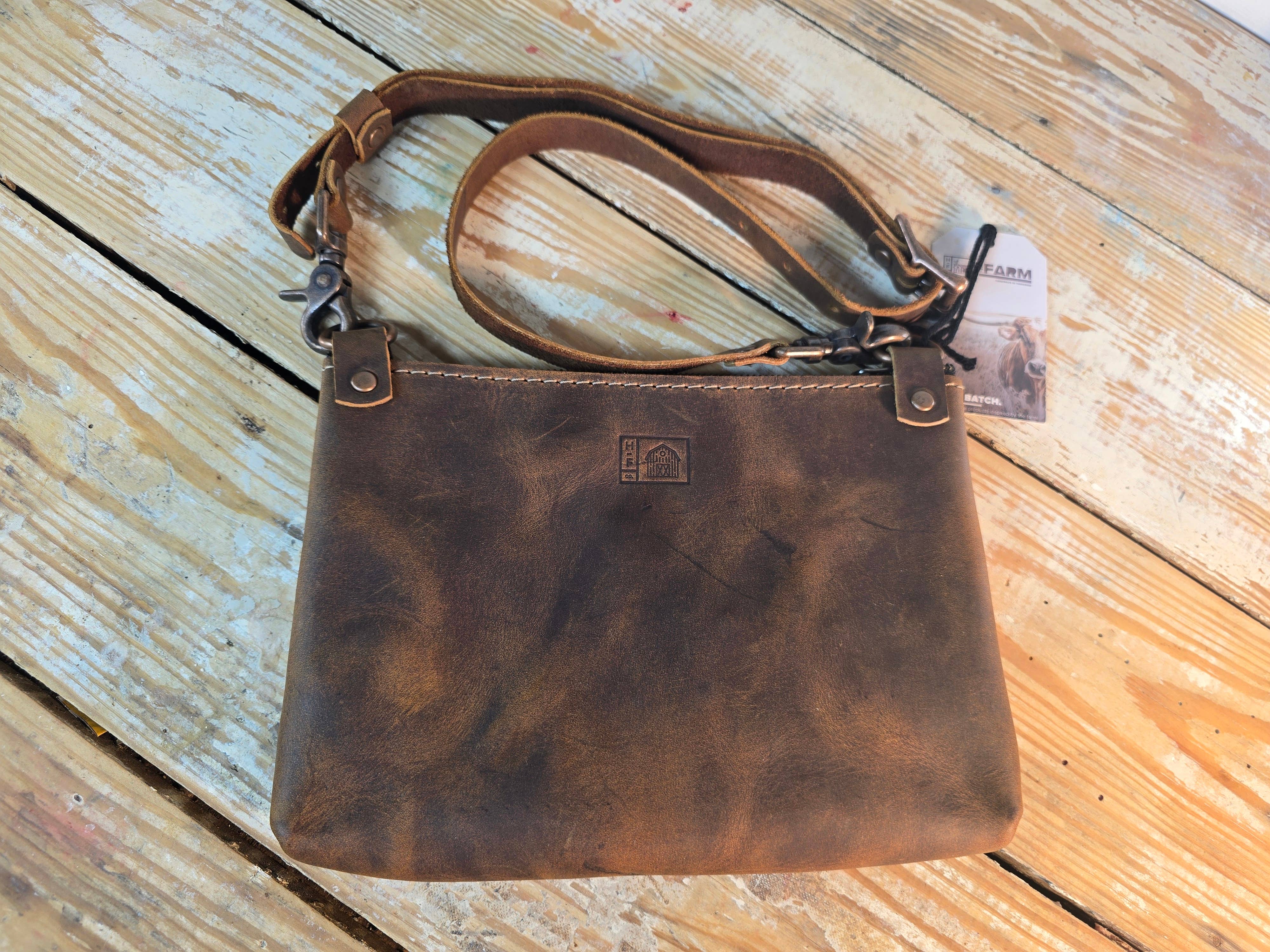 The Handmade Farm - Wholesale Crossbody Bag - Unisex - Ella Rose - Leather1