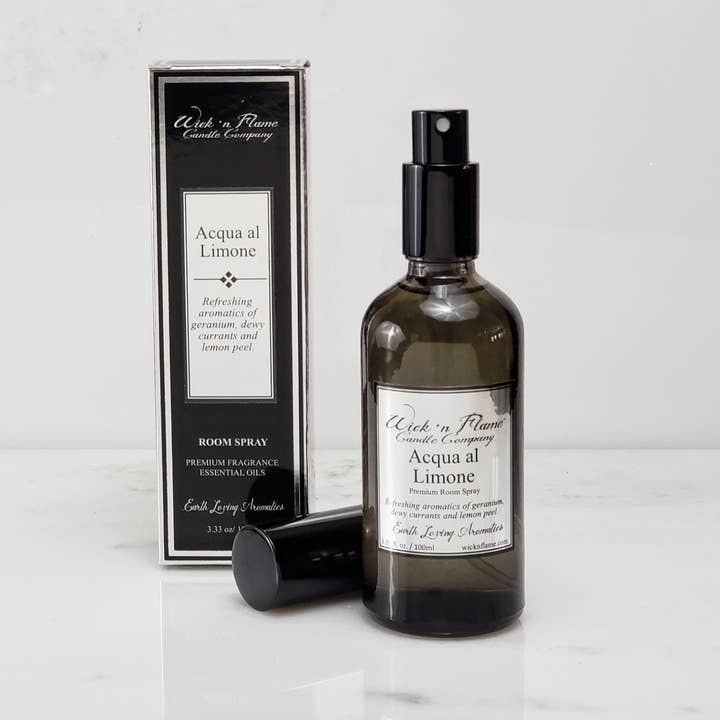 Acqua Al Limone 100ml rum Spray för wholesale av Wick 'n Flame Candle Company