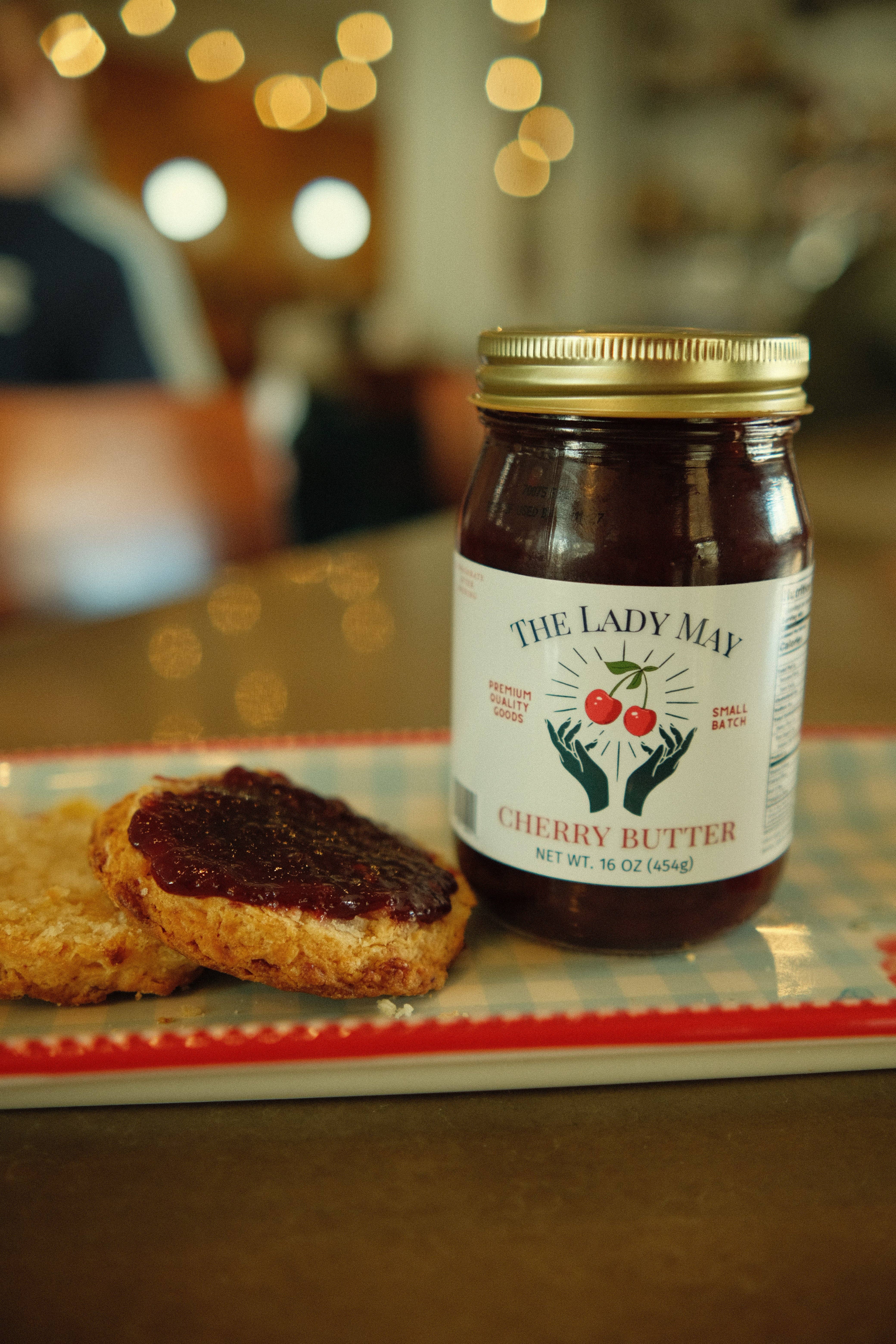 May's Market @ TLM - Wholesale Jam/Jelly - Lady May's Old Fashioned Cherry Butter2
