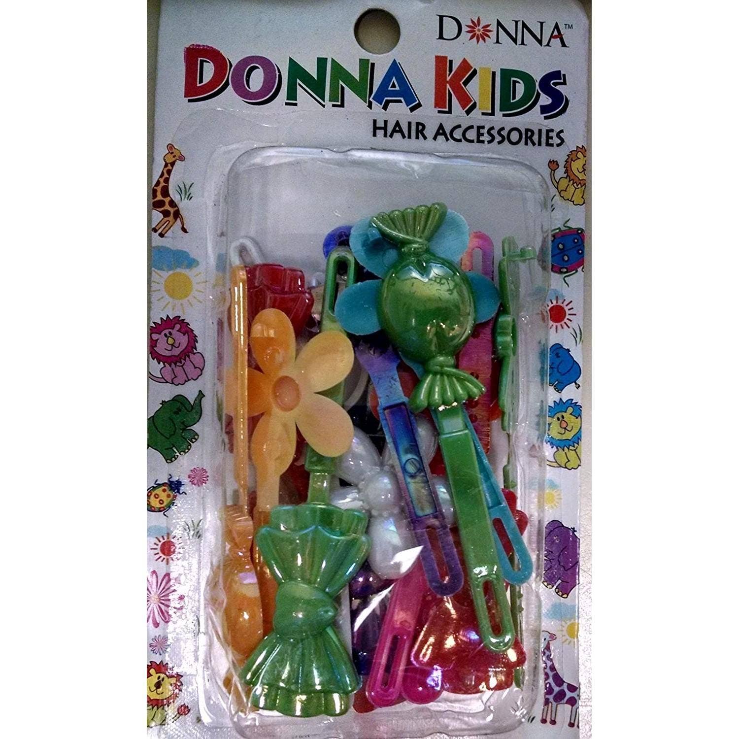 KT Supply – wholesale Hair accessories set – kids – Donna Collection Kids Barrettes-Large, 18/PK0