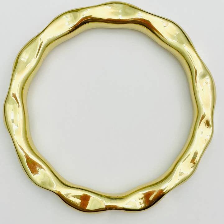 TWO FORTY TWO - Wholesale Bangle Bracelet - GOLDEN - The Beautiful Bangle (gold) BBR2533