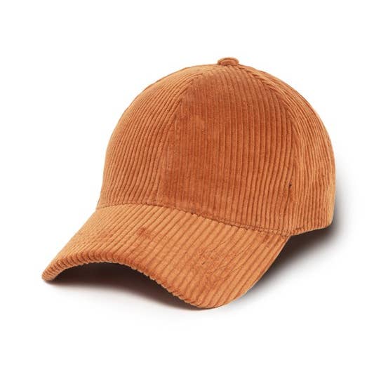 David And Young - Wholesale Baseball Cap - Women's - FWCAP114 - Solid Corduroy Fall Winter Baseball Hat