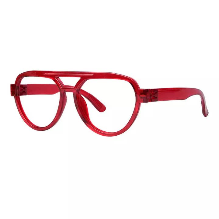 SPARE-SPECS, LLC - Wholesale Eyeglasses - Unisex - Pilot 30% Blue Light Blocking Metalless Screwless Glasses17