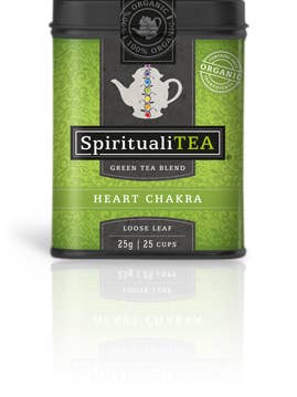 Organic Heart Chakra Herbal Tea for wholesale by SpiritualiTEA