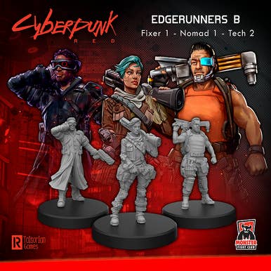 Bridge Distribution - Wholesale Board Game - Cyberpunk RED Miniatures