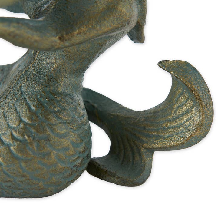 Welcome Home Unbeatable Deals - Wholesale Bird Bath - Mermaid With Fish Birdbath3