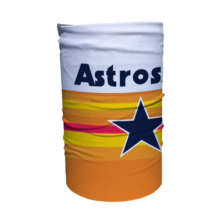 Multi Astros Retro Rainbow Cooling Gaiter for wholesale on Faire0