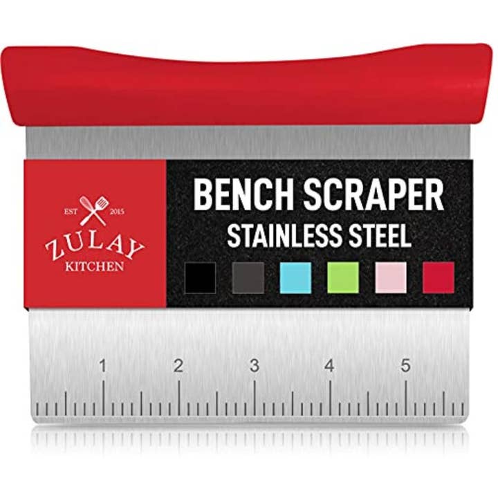Zulay Kitchen - Wholesale Kitchen Tool/Gadget - Multi-purpose Stainless Steel Bench Scraper & Chopper9