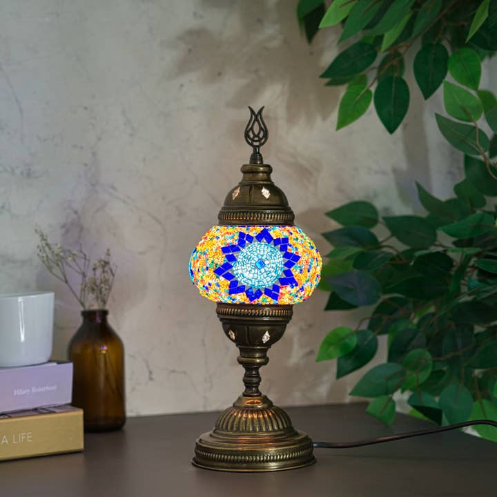 KAFTHAN - Vendita all'ingrosso Lampada da scrivania/d'accento - Lampade a Mosaico | Illuminazione Regalo Decorativo per le Feste di Natale47