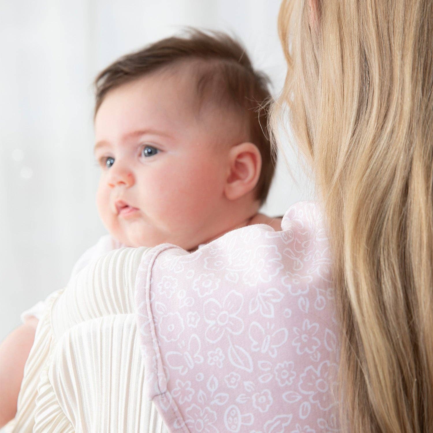 Living Textiles - Wholesale Burp Cloth Set - Baby - 2PK Burp Cloth - Mushroom House3