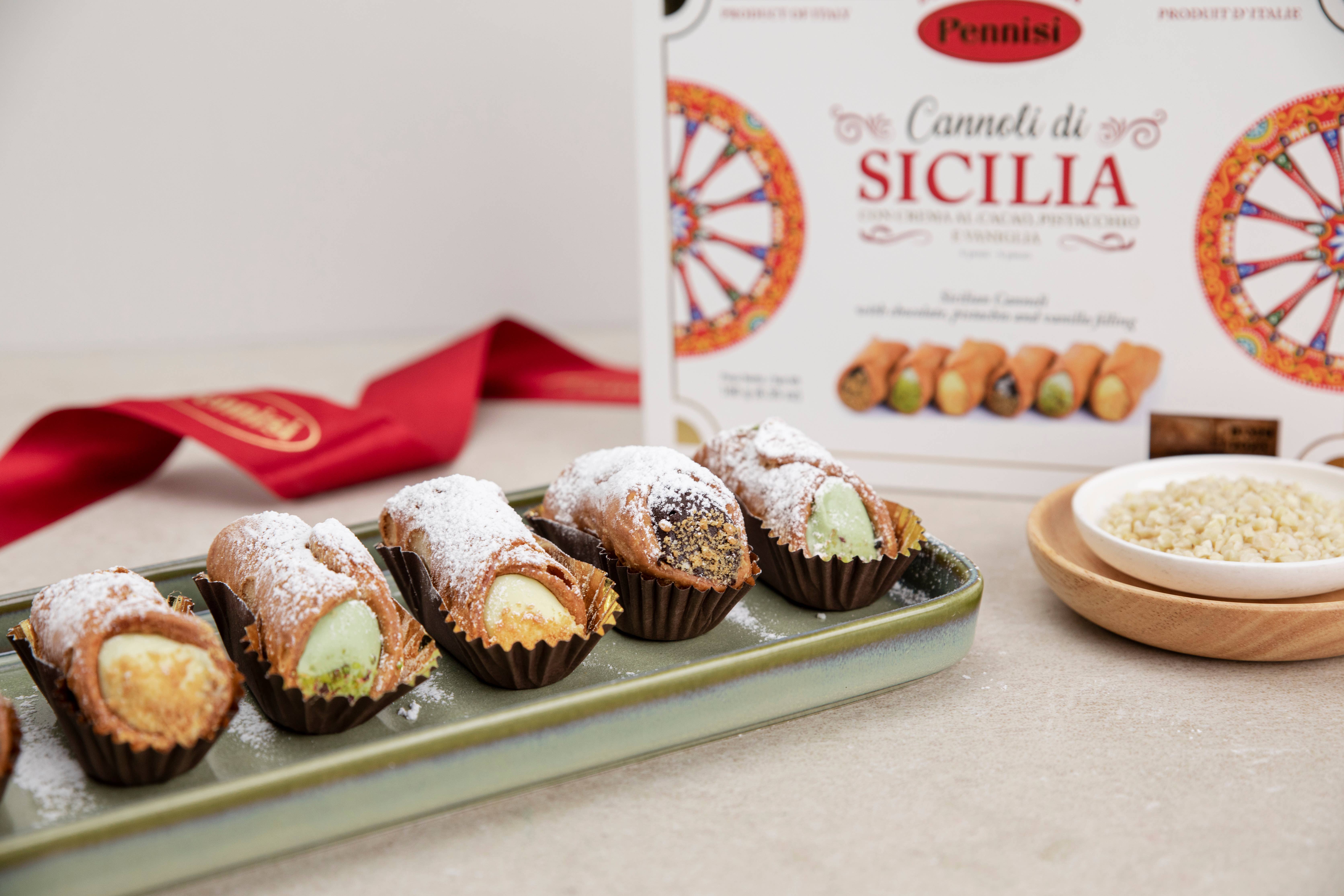 Pennisi - Cannoli di Sicilia – wholesale Biscuit – Cannoli filled 6 pcs1