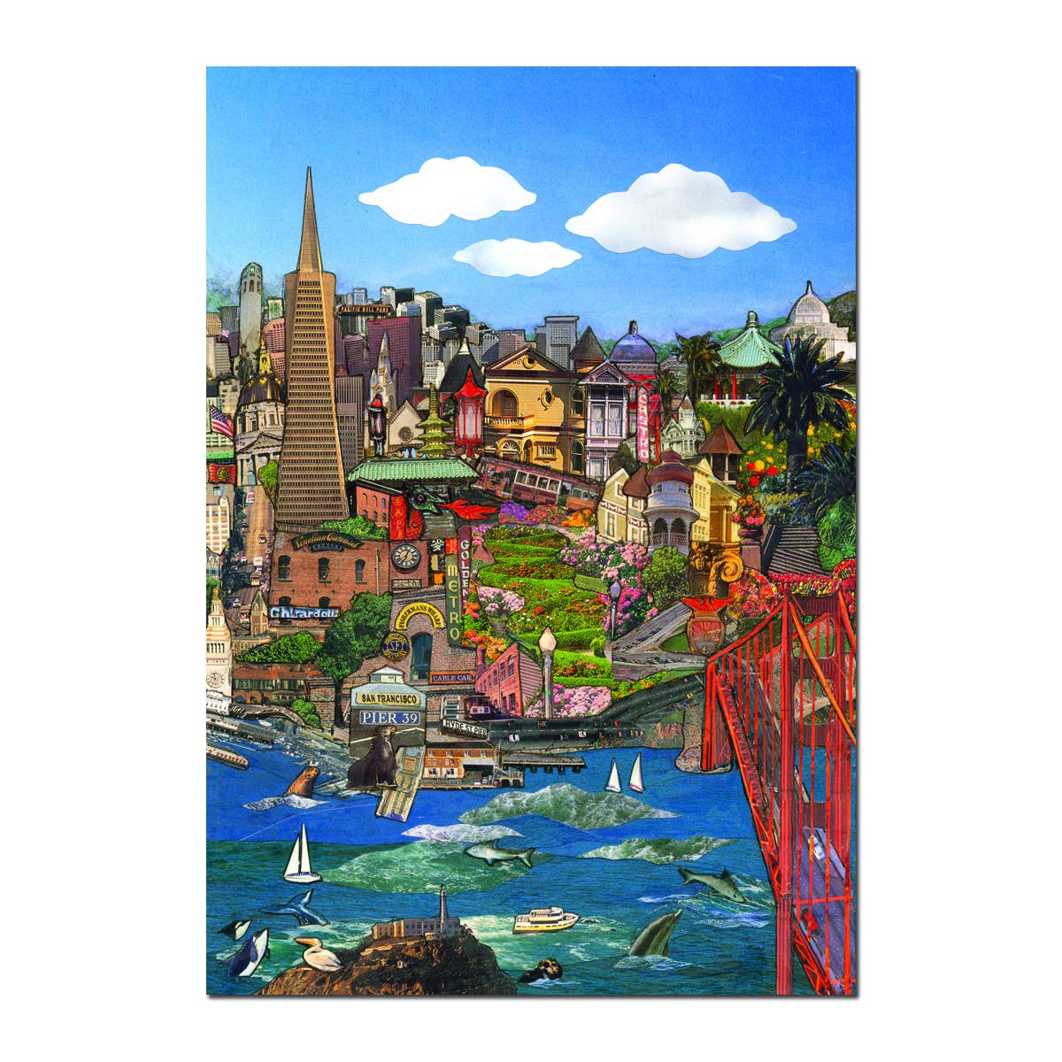 Allport Editions - Vendita all'ingrosso Set di cartoleria/cancelleria - Cityscape Cards: vedi tutte le 12 città!8