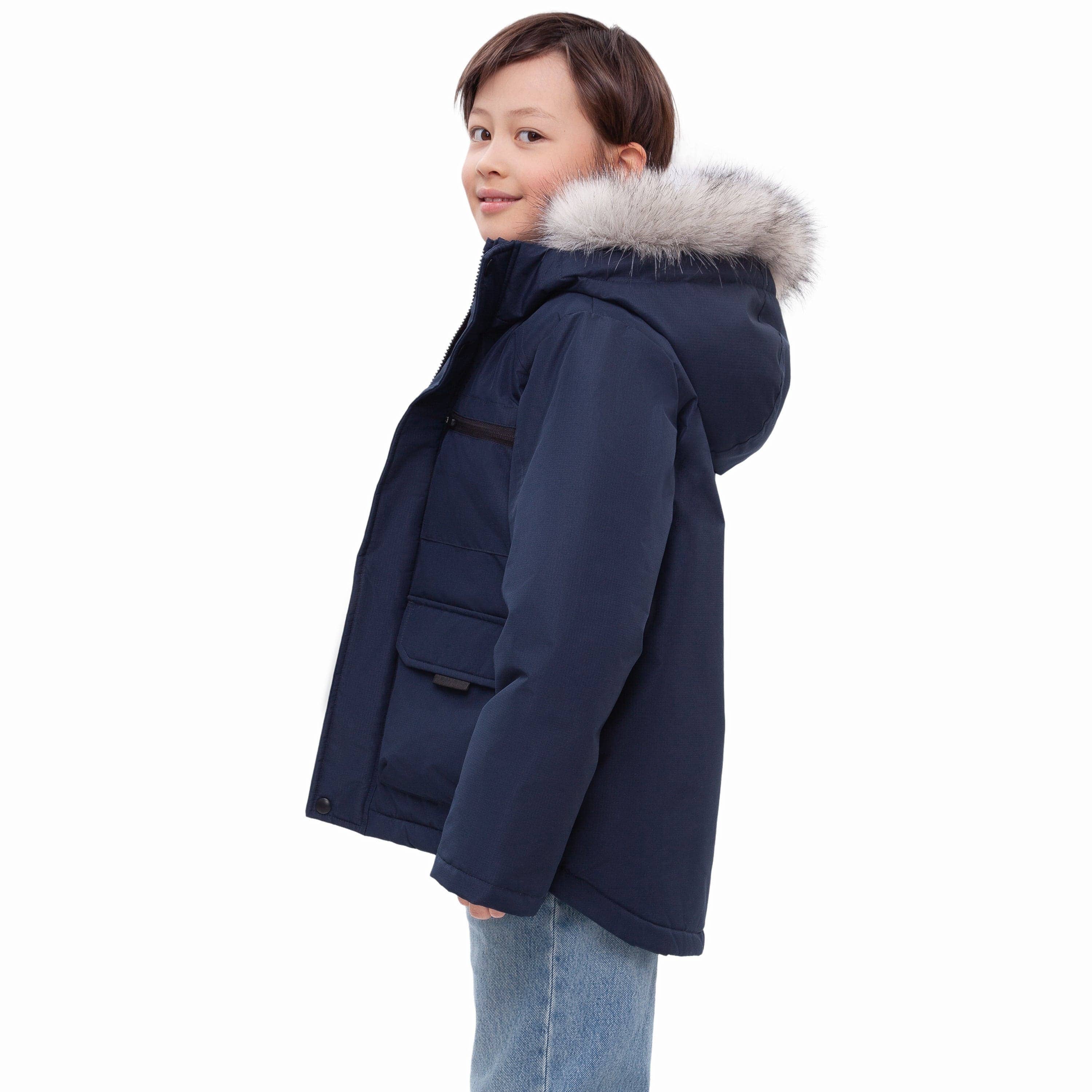 Rokka & Rolla - Wholesale Parka - Kids - Boys' Ripstop Parka Jacket Fleece Lined Winter Coat16