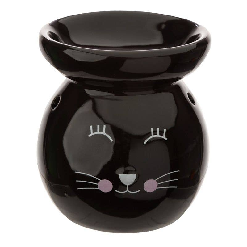 D SCENT - Wholesale Wax Warmer - Cat Face Ceramic Wax Warmer / Oil Burner2