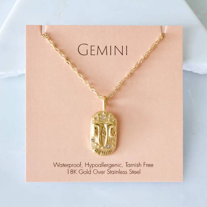 Mesa Blue – wholesale Hänge-/berlockhalsband – Zodiaksmycke - Vattentät2