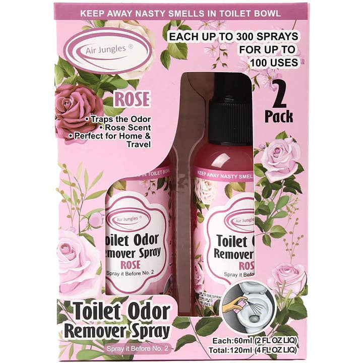 Air Jungles – Großhandel WC-Spray – Air Jungles Geruchsentferner für Toilette, Kot