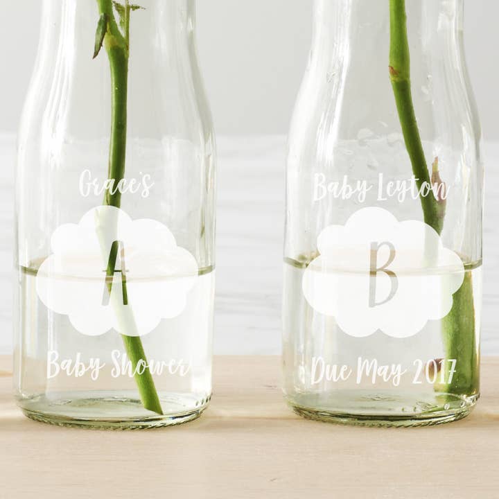 Vasi portabottiglie personalizzati «Baby» con nuvole per la vendita all'ingrosso da parte di Becky Broome