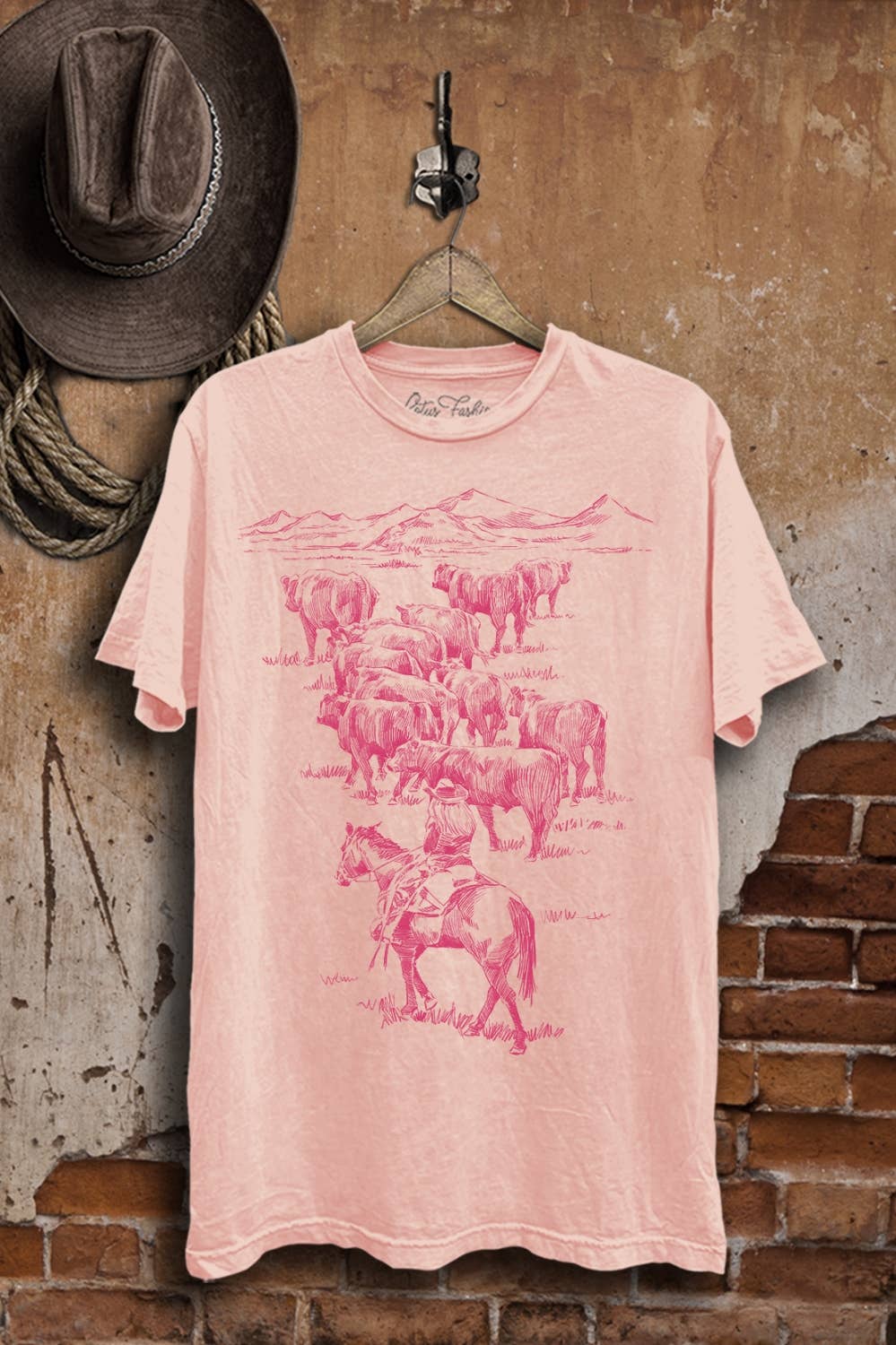 Lotus Fashion Collection - Wholesale T-Shirt (Graphic) - Women's - Ranch Life Graphic Top3