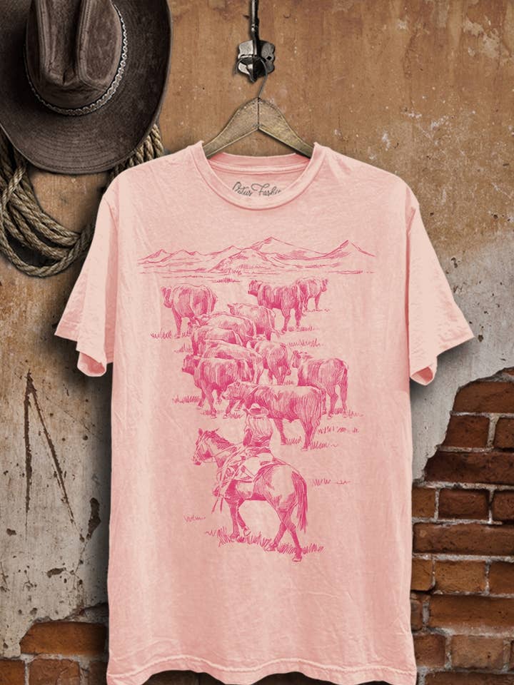 Lotus Fashion Collection - Wholesale T-Shirt (Graphic) - Women's - Ranch Life Graphic Top3