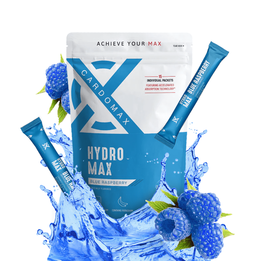 CardoMax – Engroshandel Sports-/energidrik – HydroMax sports- og energidrik: blå hindbær, 15 pakker5