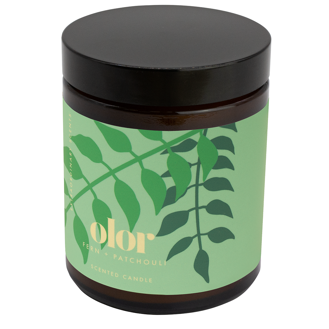 OLOR - Wholesale Jar/Filled Candle - Fern + Patchouli Jar Candle4