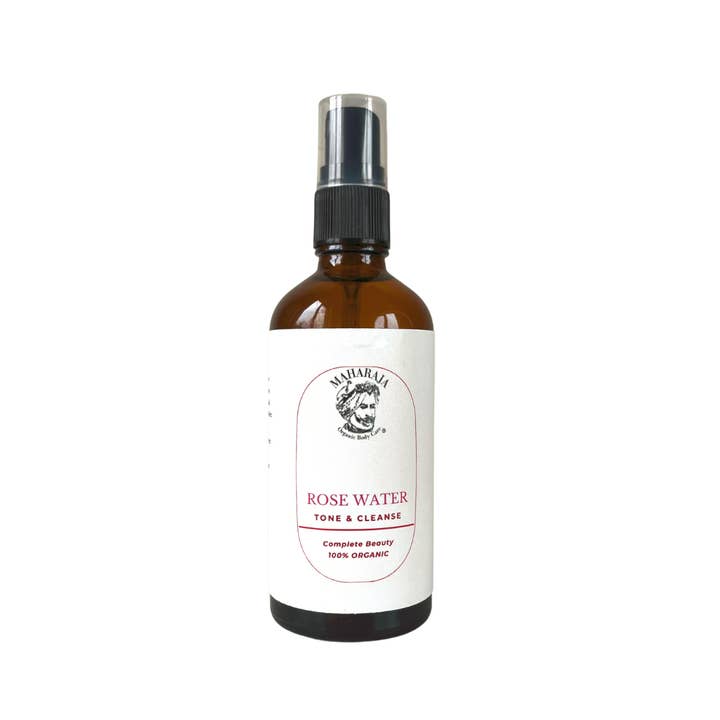 Organic Rose Water - Cleanser & Toner for wholesale by Maharaja Organic Body Care