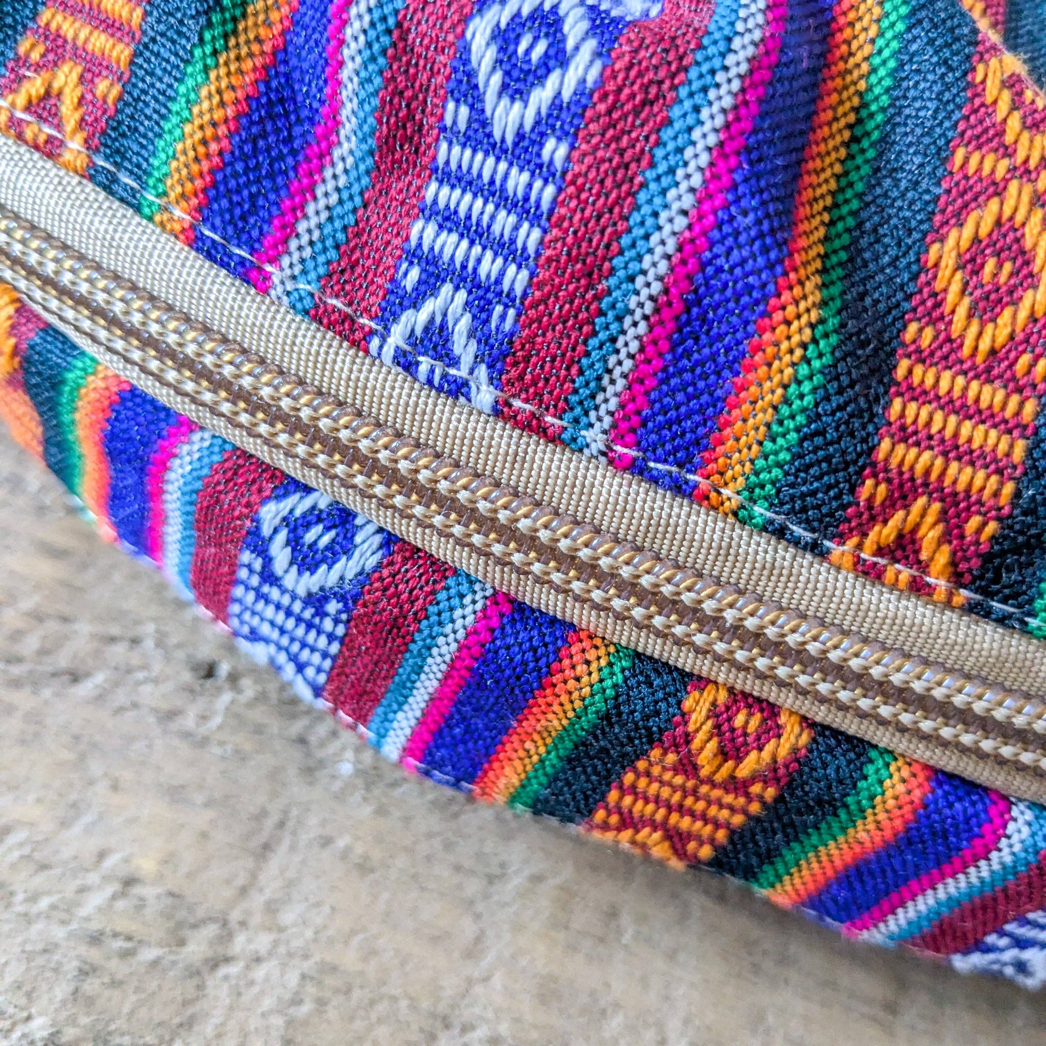 Shakti.ism - Wholesale Meditation Supplies - Half-moon meditation cushion cover with strap, yoga bolster pillow handmade in Nepal7