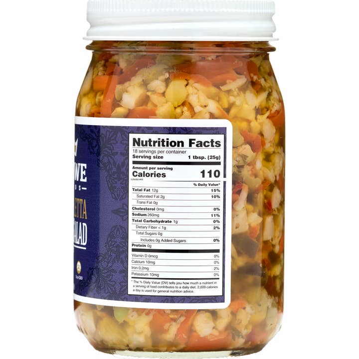 Boscoli Family - Wholesale Olives - Muffuletta Olive Salad with 100% Olive Oil1