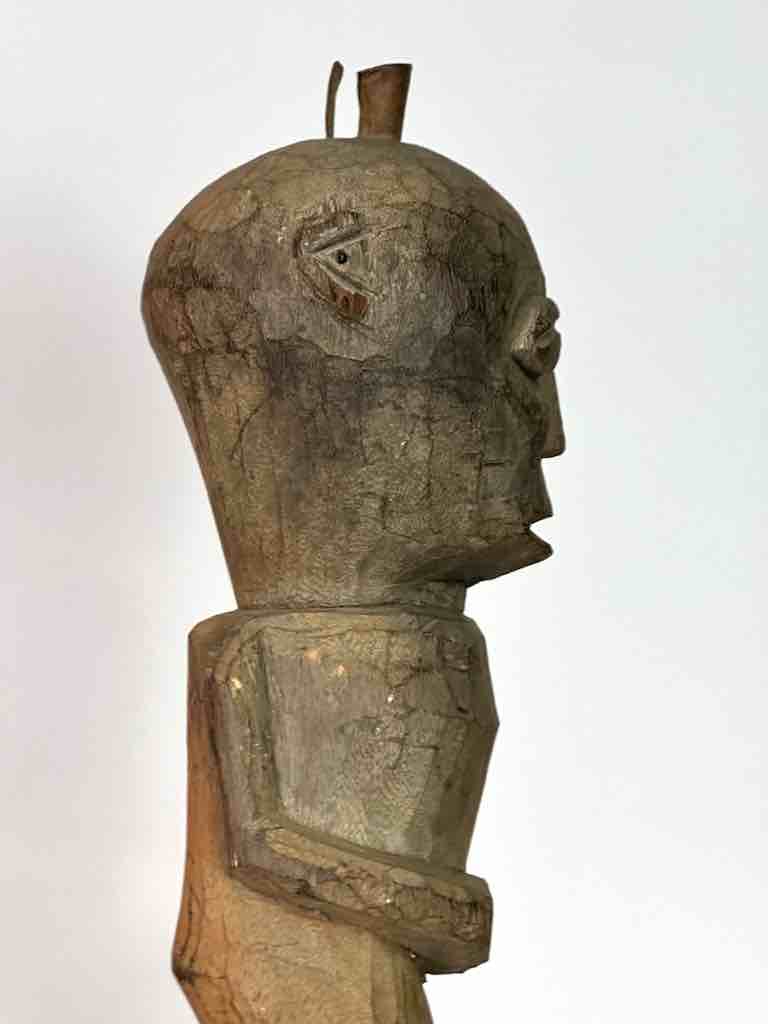 The Niger Bend - Venta al por mayor Escultura - Estatua de fetiche de fertilidad del pene articulado masculino con fuente vintage |22