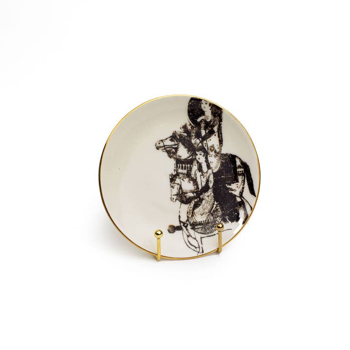 Flair Interiors - Wholesale Dinner Plate - Black And White Side Plates8