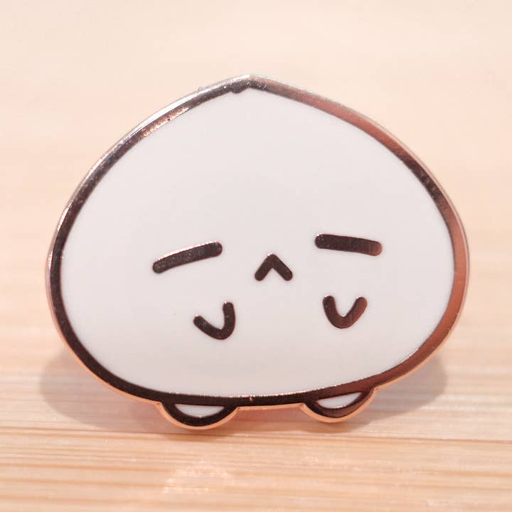 Sad Bao Mini Enamel Pin for wholesale by Cafe De Yume