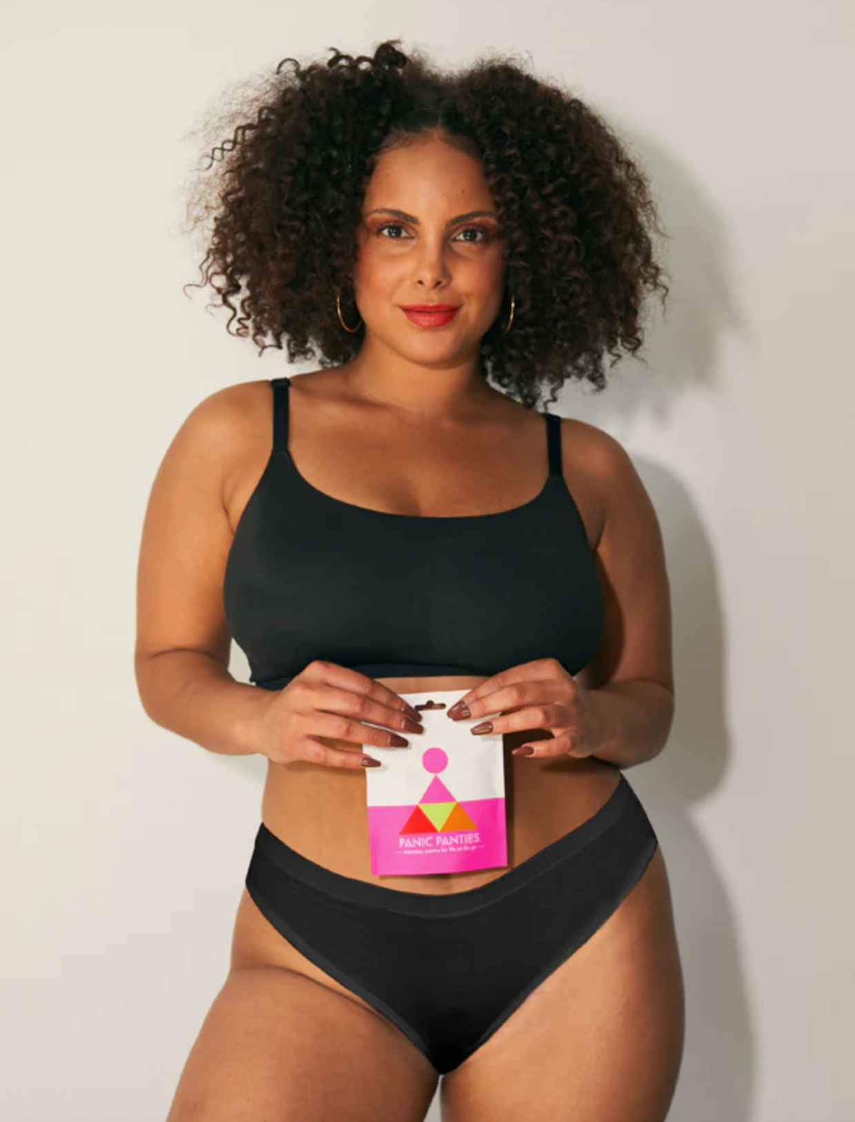 Black No-Show Bikini, Panic Panties Originals for wholesale on Faire1