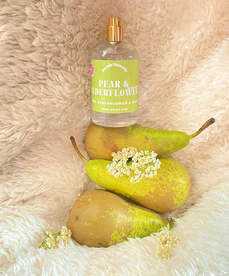Peach Threads – wholesale Room & linen spray – Pear & Elderflower Natural Room Mist. Linen Spray.Room Spray
