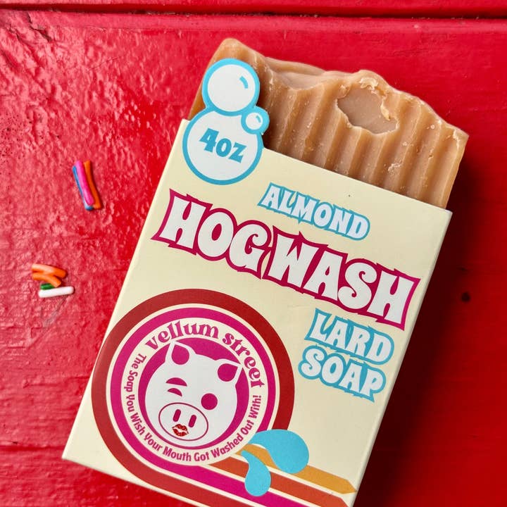 Vellum Street - Wholesale Bar Soap - Hog Wash Lard Soap ALMOND3