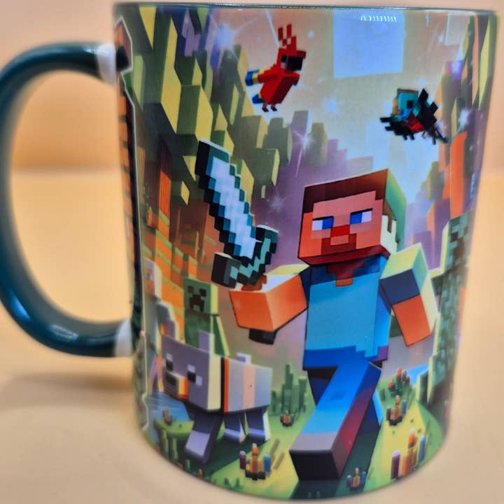 SubliMasterUK - Wholesale Coffee Mug - Minecraft-Themed Mugs – 20 Full-Color Designs! 11 oz sublimation mugs21